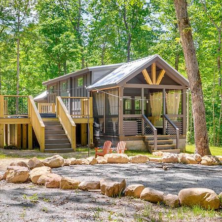 Monteagle Cabin With Swim Spa, Sauna And Fire Pit! מראה חיצוני תמונה